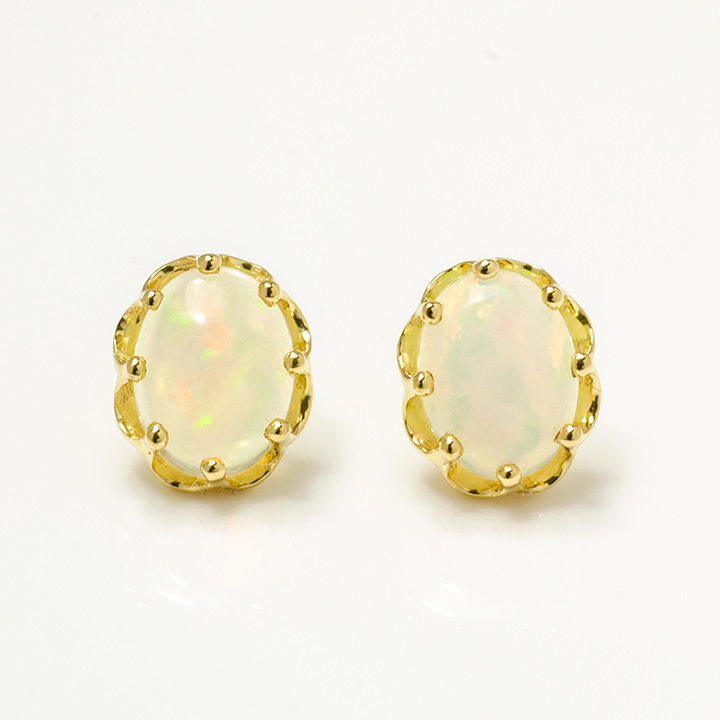 umu -アム- FINE JEWELRY STUIDIOK18 オパール スタッドピアスpi0230_m.jpg