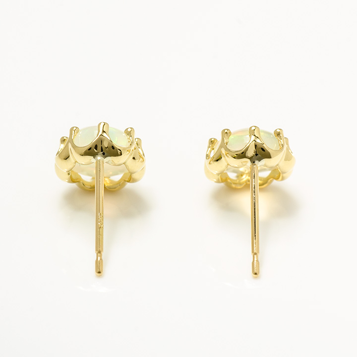umu -アム- FINE JEWELRY STUIDIOK18 オパール スタッドピアスpi0230_u.jpg