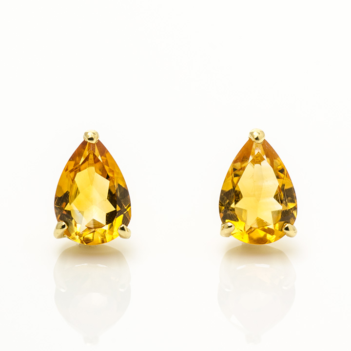 umu -アム- FINE JEWELRY STUIDIOK18 スタッドシトリン ピアス 「adulto」pi0231_m.jpg