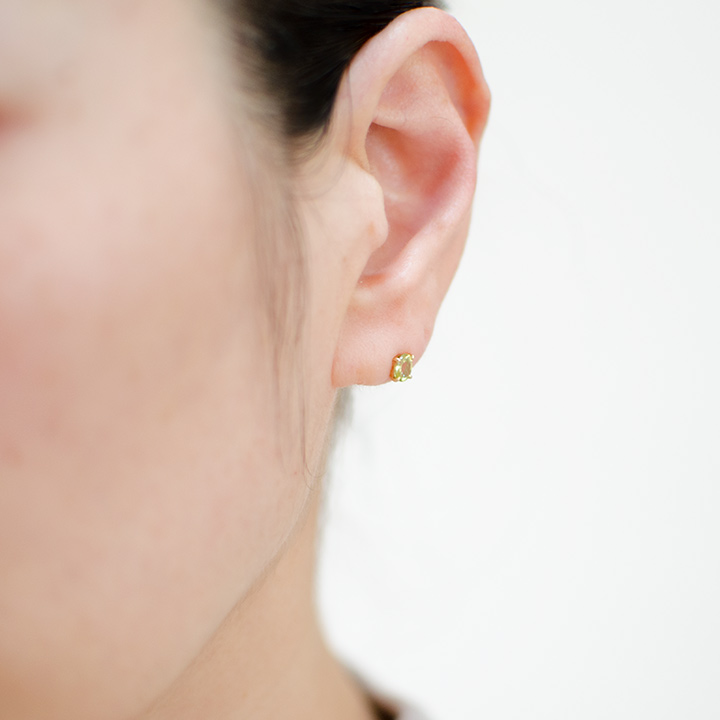 K18・スフェーン・ピアス② jewel planet 公式サイト / K18 2.64ct/2.64ct スフェーン