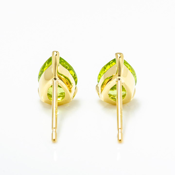 umu -アム- FINE JEWELRY STUIDIOK18 ペリドット スタッドピアス 「adulto」pi0254_u.jpg