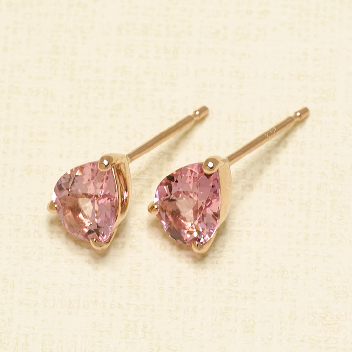 umu -アム- FINE JEWELRY STUIDIOK18 ピンクトルマリン スタッドピアス 「adulto」pi0255_kanban2.jpg