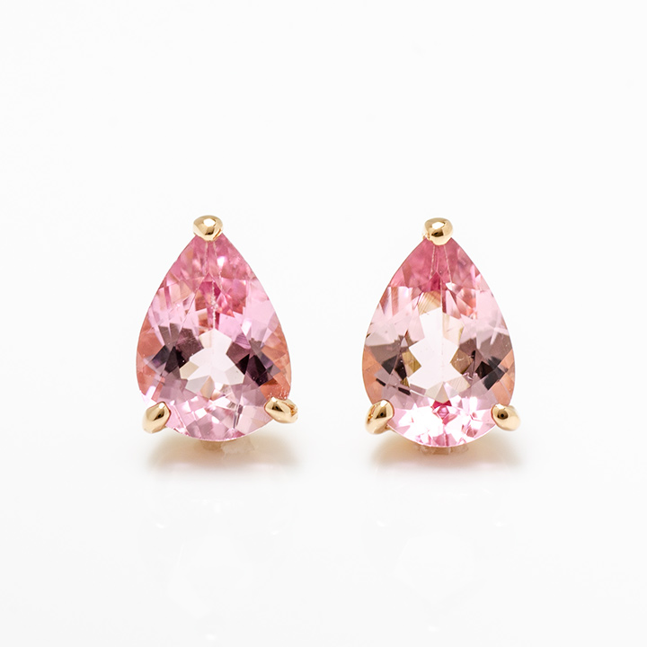 umu -アム- FINE JEWELRY STUIDIOK18 ピンクトルマリン スタッドピアス 「adulto」pi0255_m.jpg