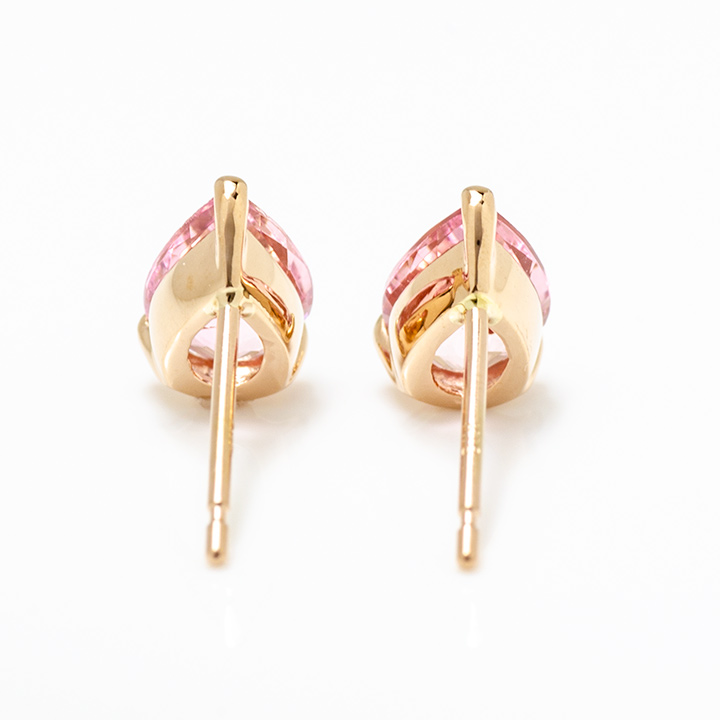 umu -アム- FINE JEWELRY STUIDIOK18 ピンクトルマリン スタッドピアス 「adulto」pi0255_u.jpg