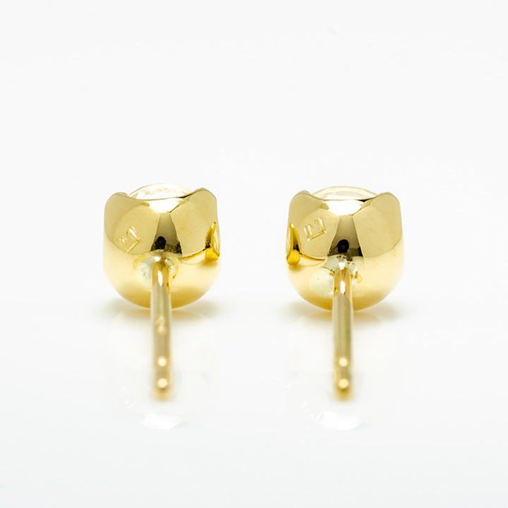 umu -アム- FINE JEWELRY STUIDIOK18 ブルームーンストーン スタッドピアス 「attore」pi0256_u.jpg