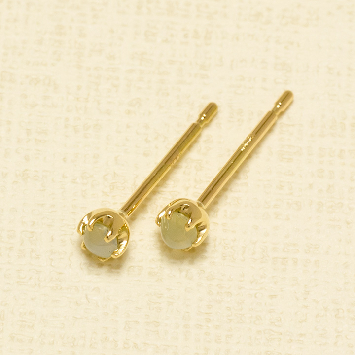 umu -アム- FINE JEWELRY STUIDIOK18 クリソベリルキャッツアイ スタッドピアスpi0258_kanban2.jpg