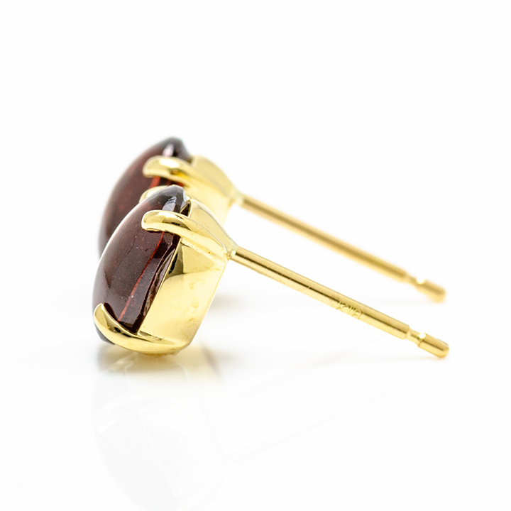 umu -アム- FINE JEWELRY STUIDIOK18 ガーネット スタッドピアスpi0271_y.jpg