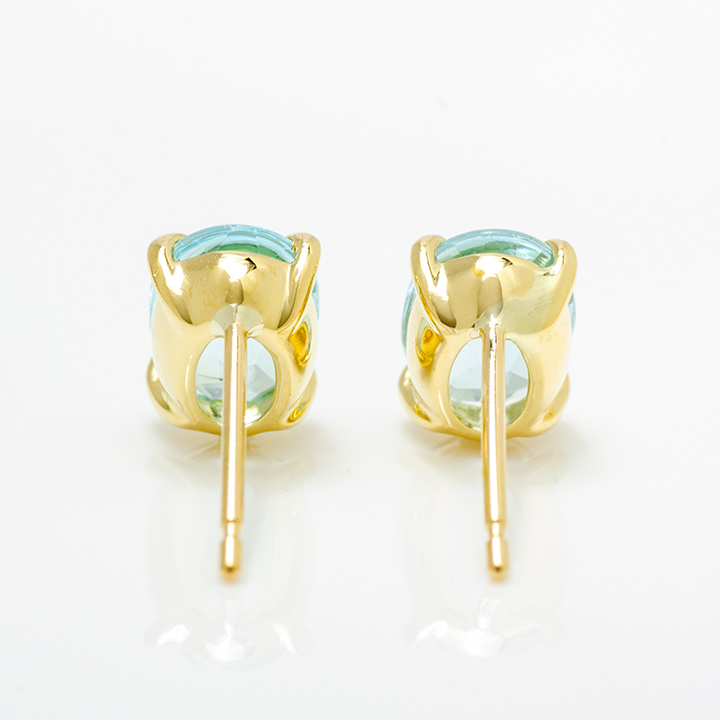 umu -アム- FINE JEWELRY STUIDIOK18 ブルートパーズ スタッドピアスpi0272_u.jpg