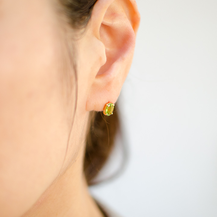 umu -アム- FINE JEWELRY STUIDIOK18 ペリドット スタッドピアスpi0273_i2.jpg
