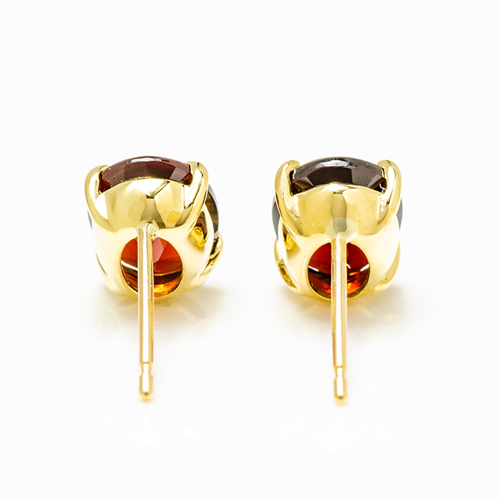 umu -アム- FINE JEWELRY STUIDIOガーネット スタッドピアスpi0277_u.jpg