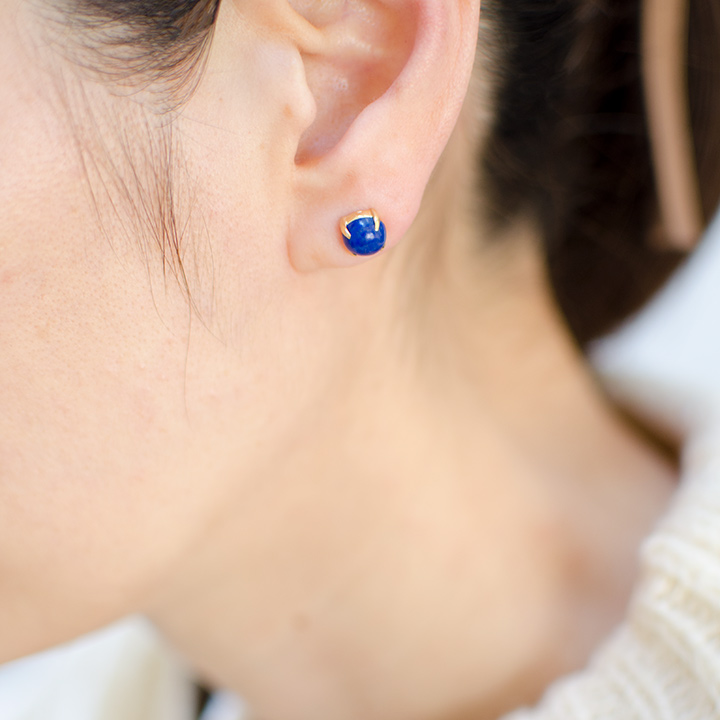 umu -アム- FINE JEWELRY STUIDIOラピスラズリ スタッドピアスpi0282_i3.jpg