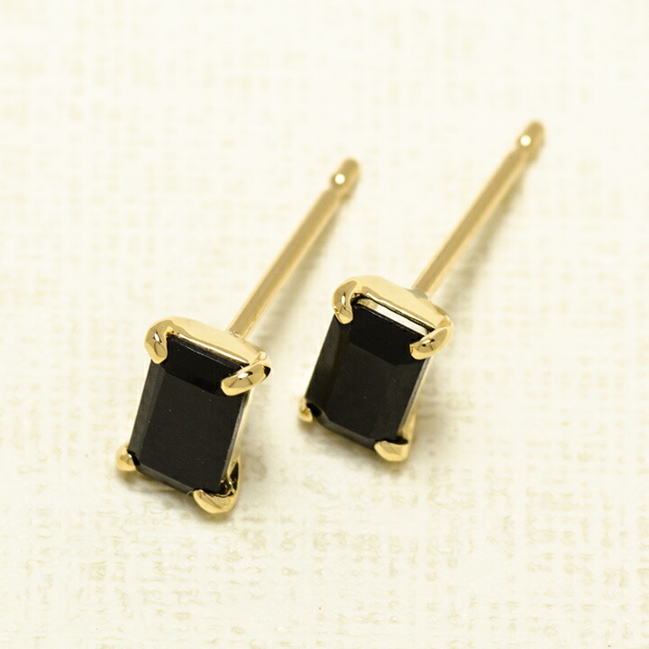 umu -アム- FINE JEWELRY STUIDIOオニキス スタッドピアス 「formella」pi0293_kanban2.jpg