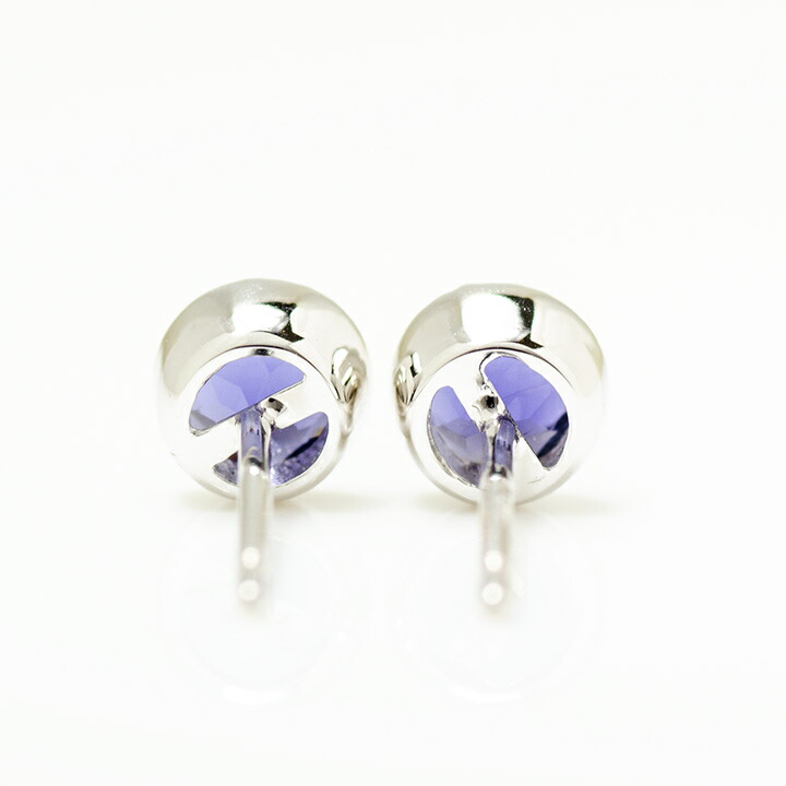 umu -アム- FINE JEWELRY STUIDIOアイオライト スタッドピアス 「epica」pi0294_u.jpg