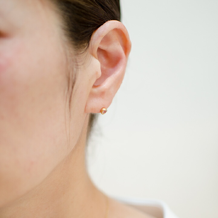 umu -アム- FINE JEWELRY STUIDIOブルームーンストーン スタッドピアス 「epica」pi0295_i2.jpg