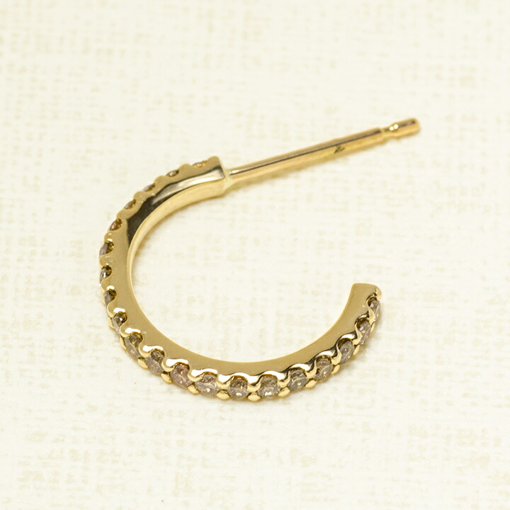 umu -アム- FINE JEWELRY STUIDIOブラウンダイヤモンド 0.2ct 0.5ペア スタッドピアスpi0299_kanban2.jpg