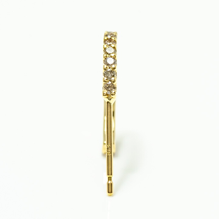 umu -アム- FINE JEWELRY STUIDIOブラウンダイヤモンド 0.2ct 0.5ペア スタッドピアスpi0299_u.jpg