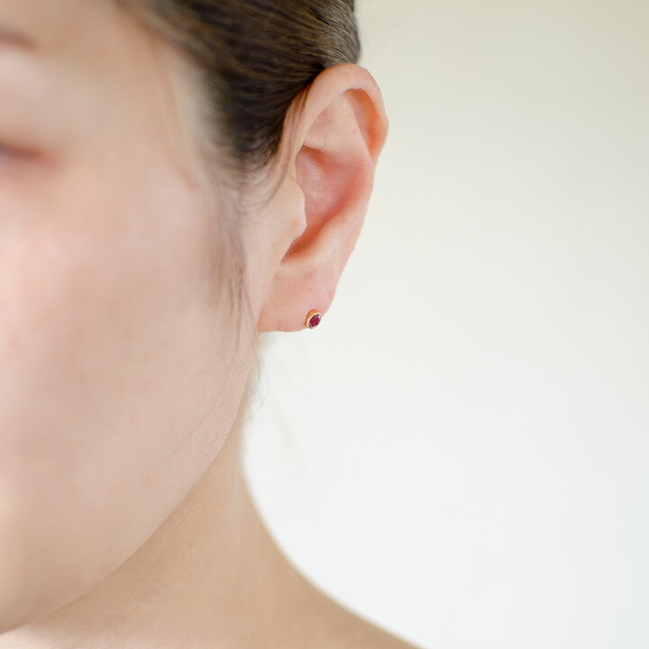 umu -アム- FINE JEWELRY STUIDIOアメシスト スタッドピアス 「epica」pi0303_i2.jpg