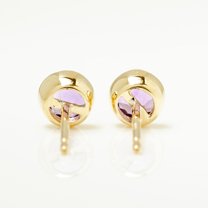 umu -アム- FINE JEWELRY STUIDIOアメシスト スタッドピアス 「epica」pi0303_u.jpg