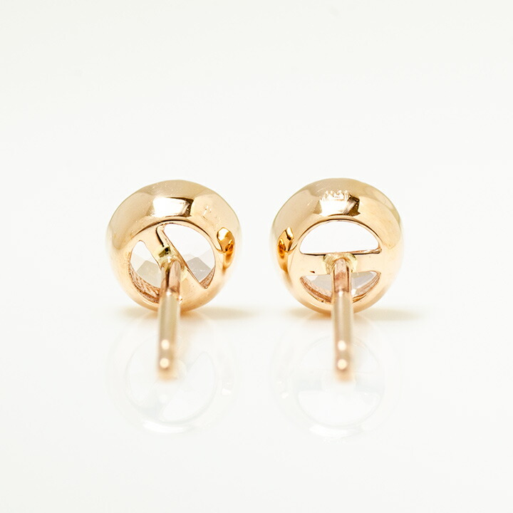 umu -アム- FINE JEWELRY STUIDIOモルガナイト スタッドピアス 「epica」pi0305_u.jpg