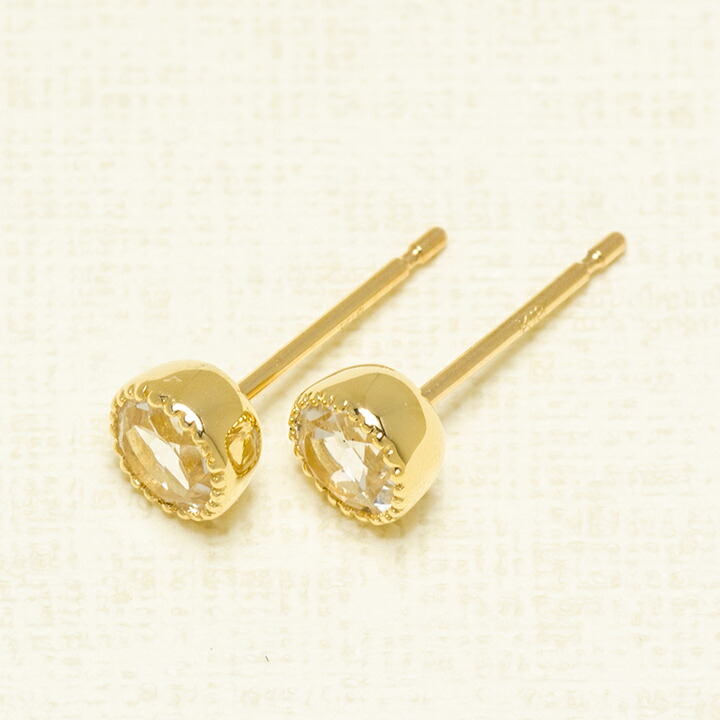 umu -アム- FINE JEWELRY STUIDIOホワイトトパーズ スタッドピアス 「epica」pi0310_kanban2.jpg