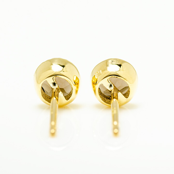 umu -アム- FINE JEWELRY STUIDIOスモーキークォーツ スタッドピアス 「epica」pi0311_u.jpg
