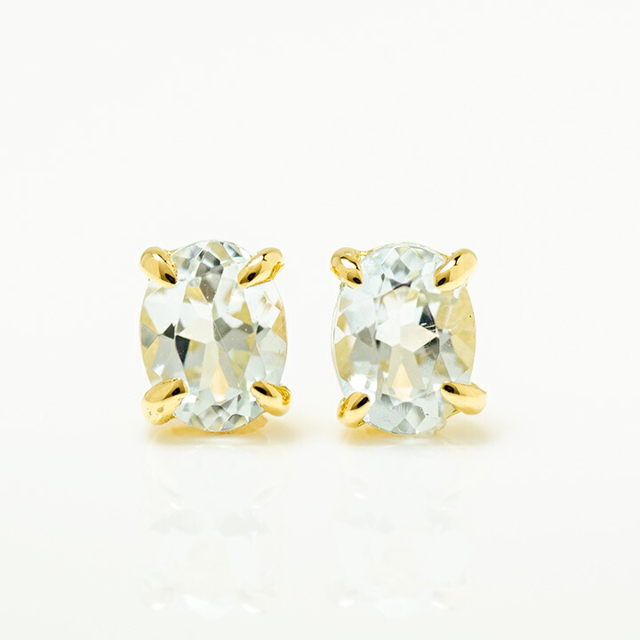 umu -アム- FINE JEWELRY STUIDIOアクアマリン スタッドピアスpi0316_m.jpg