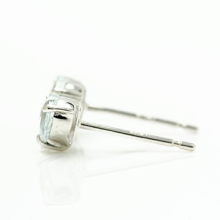 umu -アム- FINE JEWELRY STUIDIOアクアマリン ハート スタッドピアスpi0318_y.jpg