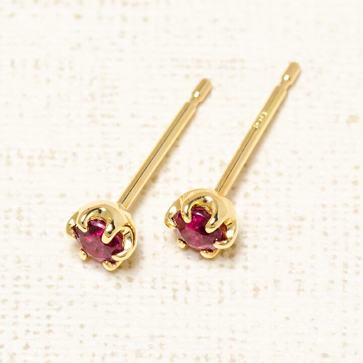 umu -アム- FINE JEWELRY STUIDIO非加熱ルビー スタッドピアスpi0319_kanban2.jpg