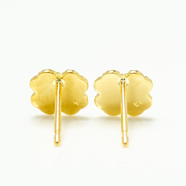 umu -アム- FINE JEWELRY STUIDIOクローバーモチーフ スタッドピアス 「felicita」pi0329_u.jpg