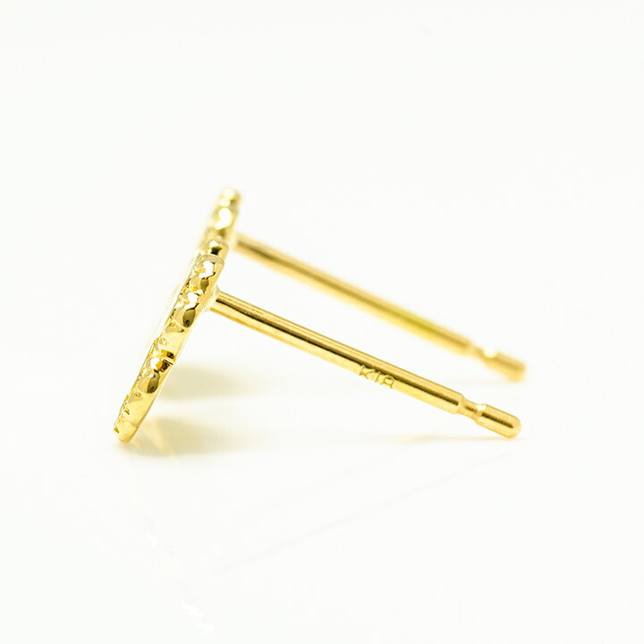umu -アム- FINE JEWELRY STUIDIOクローバーモチーフ スタッドピアス 「felicita」pi0329_y.jpg