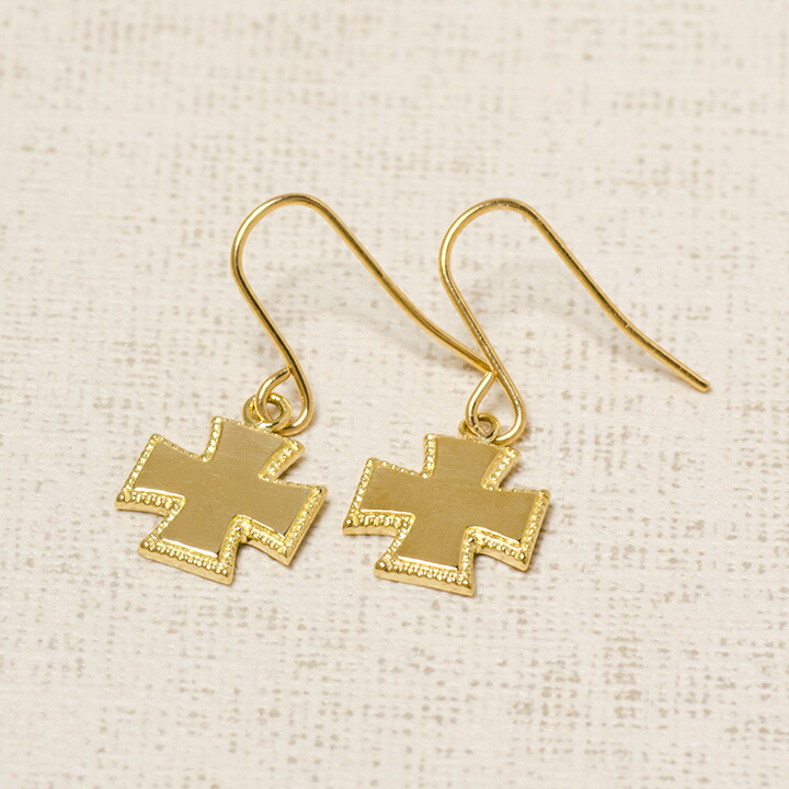 umu -アム- FINE JEWELRY STUIDIOクロスモチーフ フックピアス 「eterno」pi0330_kanban2.jpg