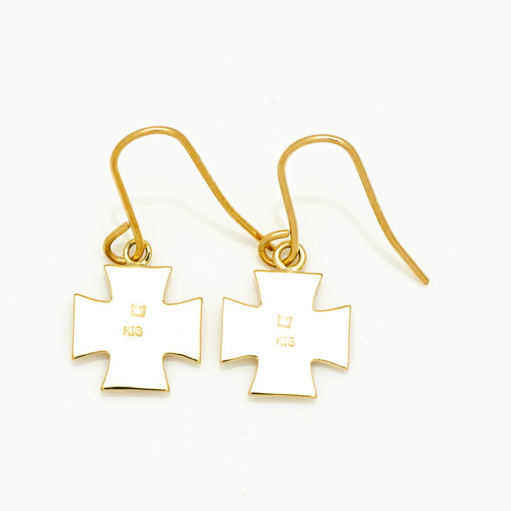 umu -アム- FINE JEWELRY STUIDIOクロスモチーフ フックピアス 「eterno」pi0330_u.jpg