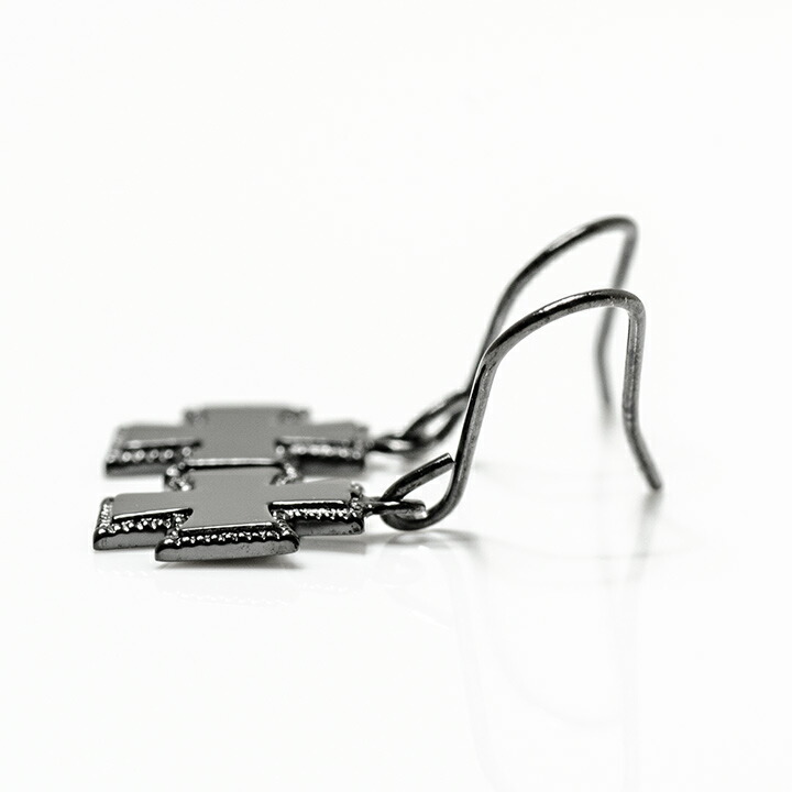 umu -アム- FINE JEWELRY STUIDIOクロスモチーフ フックピアス 「eterno」pi0331_y.jpg