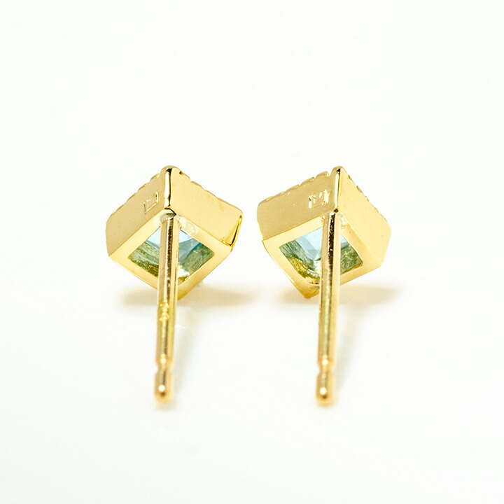 umu -アム- FINE JEWELRY STUIDIOブルートパーズ スタッドピアス 「asso」pi0334_u.jpg