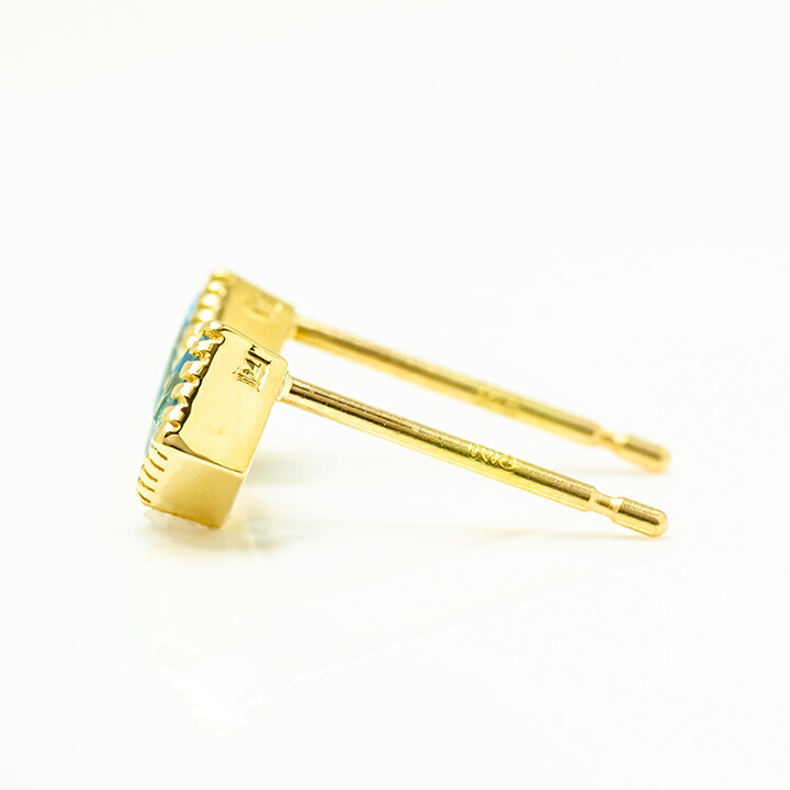 umu -アム- FINE JEWELRY STUIDIOブルートパーズ スタッドピアス 「asso」pi0334_y.jpg