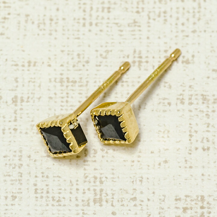 umu -アム- FINE JEWELRY STUIDIOオニキス スタッドピアス 「asso」pi0335_kanban2.jpg