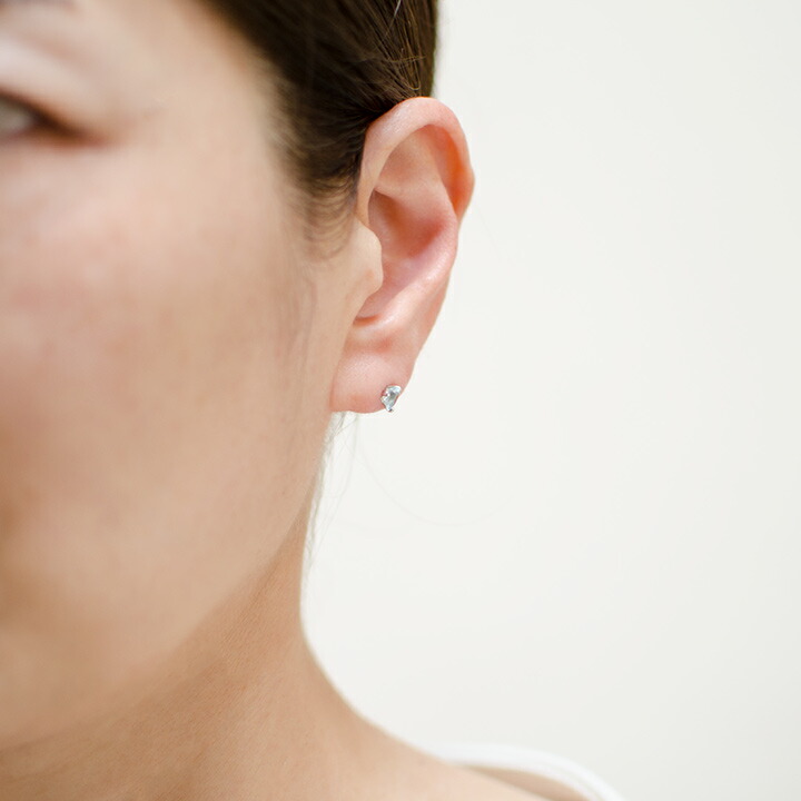 umu -アム- FINE JEWELRY STUIDIOアクアマリン ハート スタッドピアスpi0338_i2.jpg