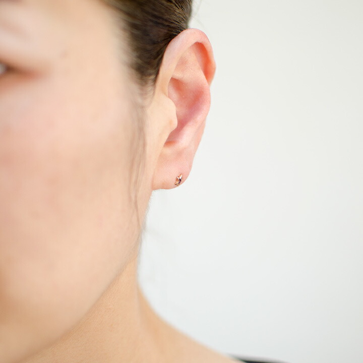 umu -アム- FINE JEWELRY STUIDIOアメシスト スターモチーフ スタッドピアスpi0341_i2.jpg