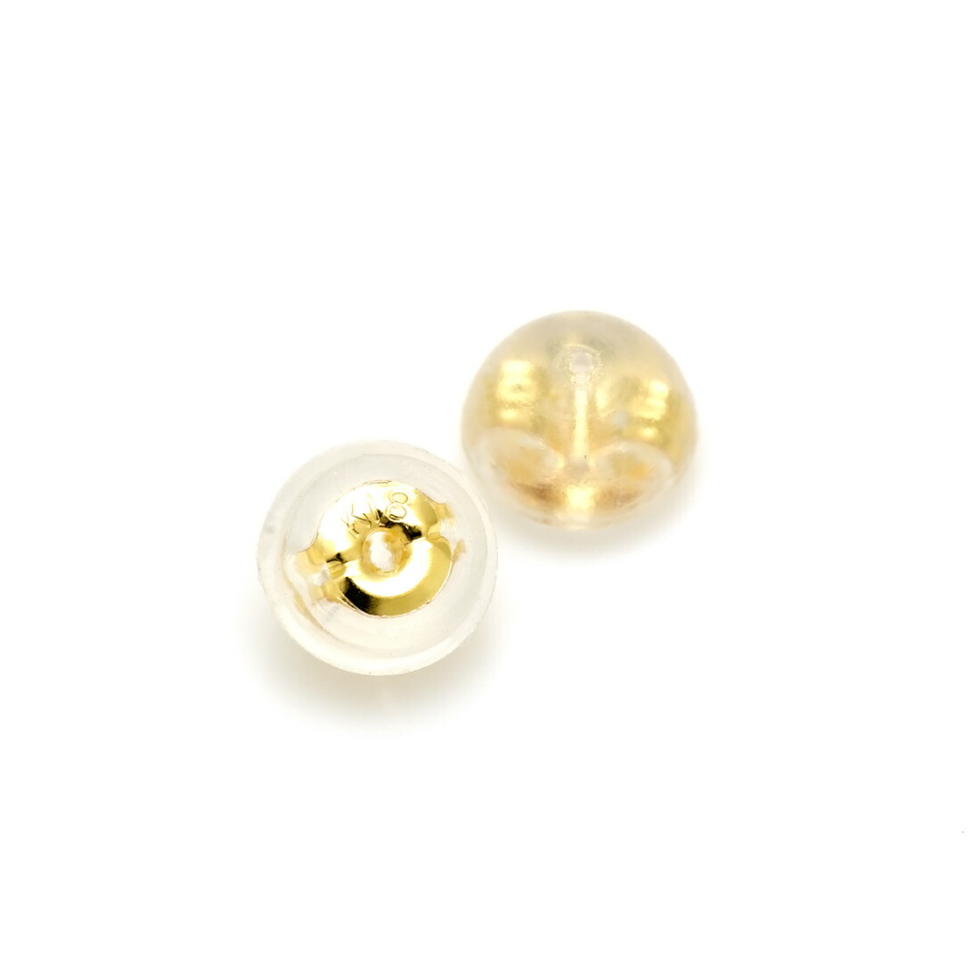 umu -アム- FINE JEWELRY STUIDIOシトリン スタッドピアス 「levita」catch_yg.jpg