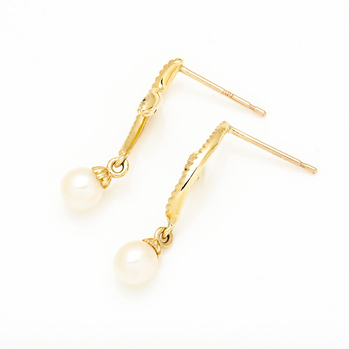 umu -アム- FINE JEWELRY STUIDIO淡水パール ダイヤモンド スタッドピアスpi0349_y.jpg