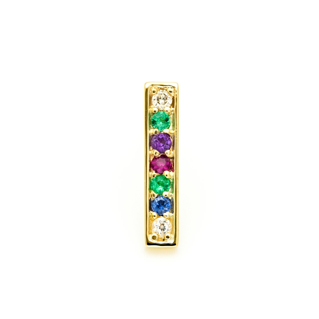 umu -アム- FINE JEWELRY STUIDIOディアレスト バーモチーフ 0.5ペア スタッドピアス 「certo」pi0354_m.jpg