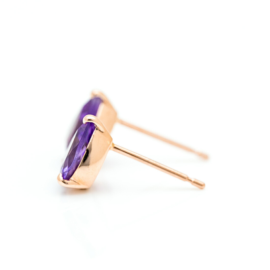 umu -アム- FINE JEWELRY STUIDIOアメシスト スタッドピアス 「adulto」pi0357_y.jpg