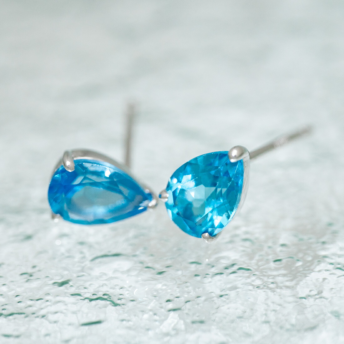 umu -アム- FINE JEWELRY STUIDIOブルートパーズ スタッドピアス 「adulto」pi0358_kanban2.jpg