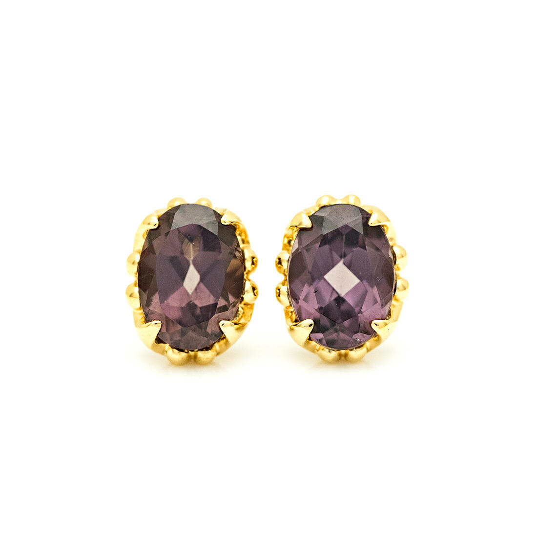 umu -アム- FINE JEWELRY STUIDIOカラーチェンジガーネット スタッドピアス 「fresco」pi0359_m.jpg