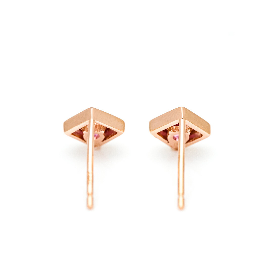 umu -アム- FINE JEWELRY STUIDIOピンクサファイア スタッドピアスpi0367_u.jpg
