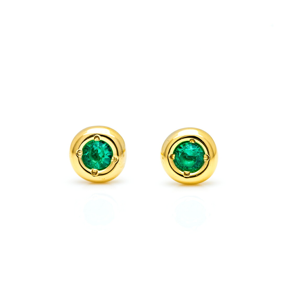 umu -アム- FINE JEWELRY STUIDIOエメラルド スタッドピアス 「piccolo」pi0369_m.jpg