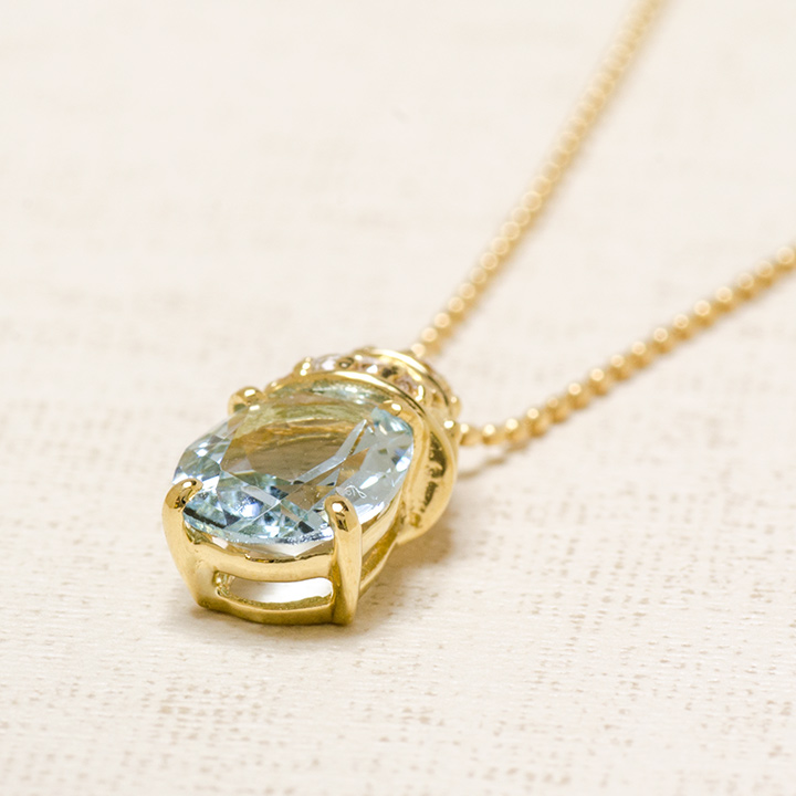 umu -アム- FINE JEWELRY STUIDIOアクアマリン ダイヤモンド ペンダントトップpn0062_kanban2.jpg