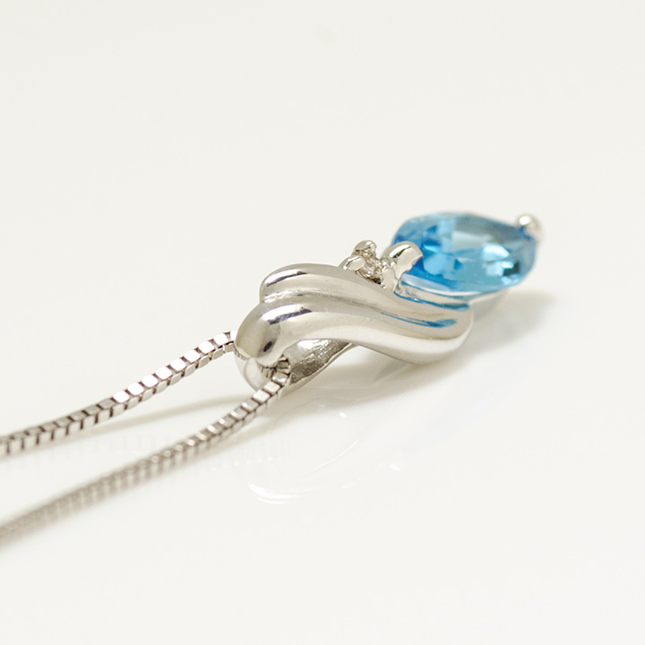 umu -アム- FINE JEWELRY STUIDIOスイスブルートパーズ ダイヤモンド ペンダントトップpn0070_s.jpg