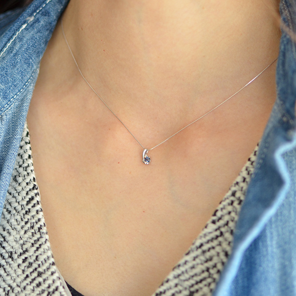 umu -アム- FINE JEWELRY STUIDIOK18 カラーチェンジガーネット ダイヤモンド ペンダント 「chiarita」pn0081_i2.jpg