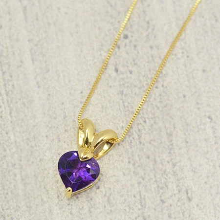 umu -アム- FINE JEWELRY STUIDIOK18 アメシスト ハート ペンダントトップpn0104_kanban2.jpg